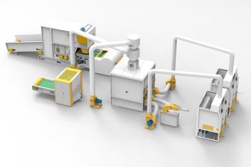 Лінія змішування та наповнення волокна HJ-500