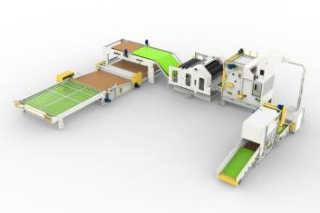 Виробнича лінія ковдр HJBR-1230*1850