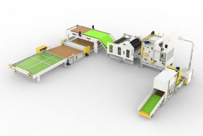 Виробнича лінія ковдр HJBR-1230*1850